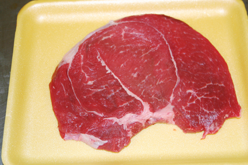 Beef Round Tip Steak - Cap Off