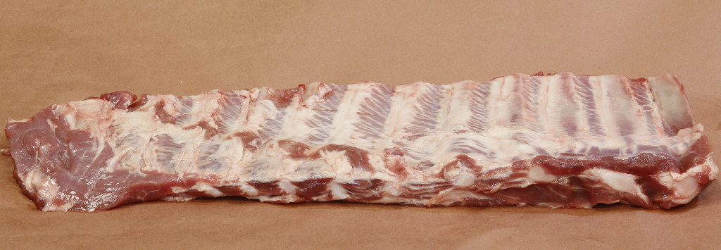 416A Pork Spareribs, St. Louis Style (medial view)
