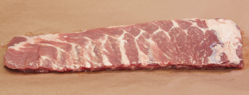 416A Pork Spareribs, St. Louis Style (lateral view) 1