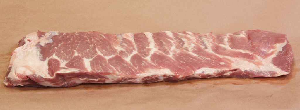 416A Pork Spareribs, St. Louis Style (lateral view) 2